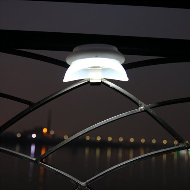 YOUOKLIGHT YK6418 Solar Powered Light Sensor LED Wall Lamp for Courtyard Garden Road-15