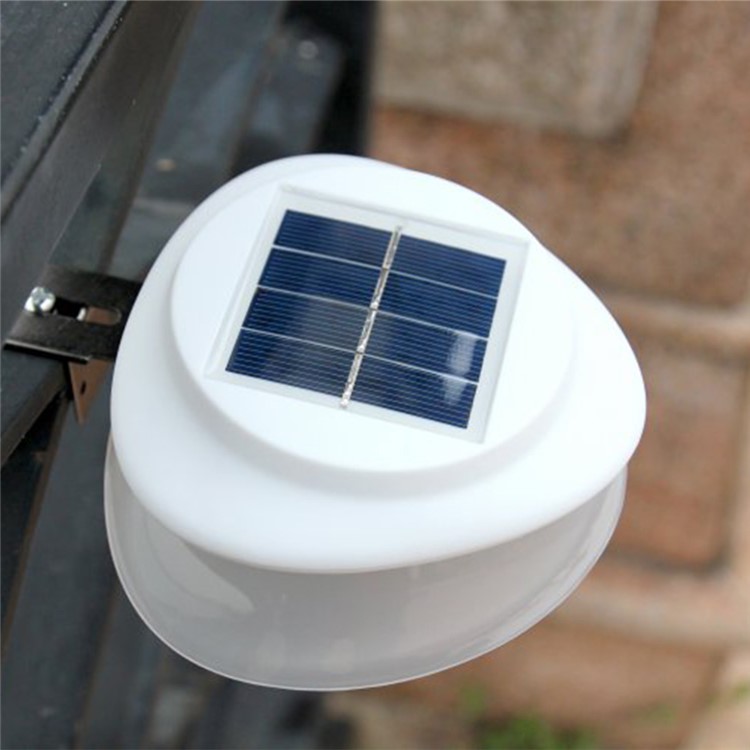 YOUOKLIGHT YK6418 Solar Powered Light Sensor LED Wall Lamp for Courtyard Garden Road-6