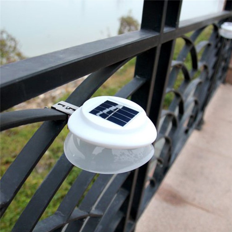 YOUOKLIGHT YK6418 Solar Powered Light Sensor LED Wall Lamp for Courtyard Garden Road-8