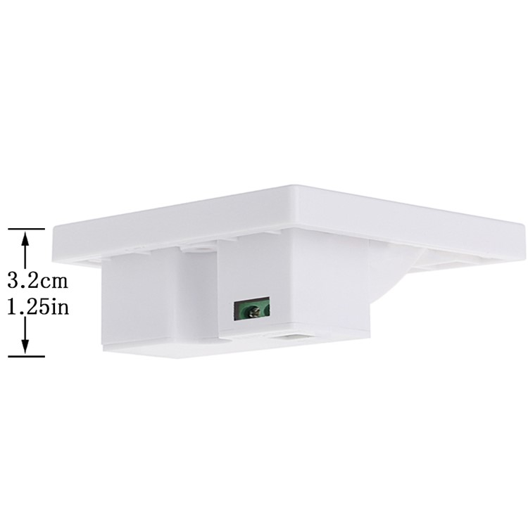YOUOKLIGHT YK2306 LED Motion Sensor Footlight Wall Light Lamp for Stairs Step Corner - Warm White Light-5