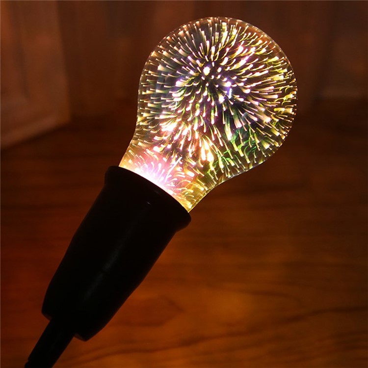 YOUOKLIGHT YK0854 A60 E27 Novelty 3D LED Fireworks Light Bulb Vintage Atmosphere Decorative Christmas Bulb Light-12