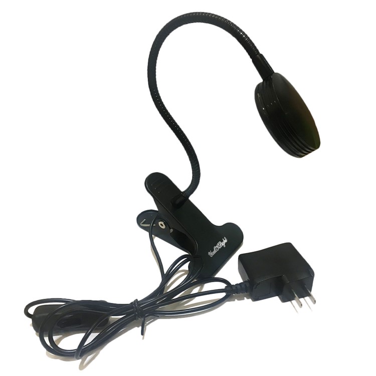YOUOKLIGHT YK2310 3W Goose Neck Clip-on Desk LED Lamp - US Plug-10