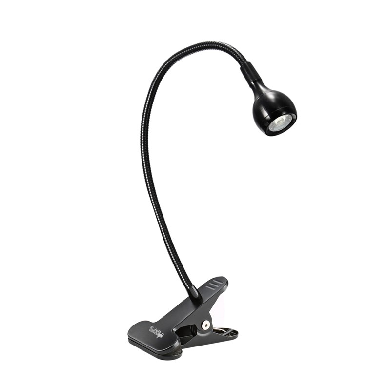YOUOKLIGHT YK2309 1W Clip-on Desk LED Lamp Flexible Goose Neck LED Light - US Plug-10
