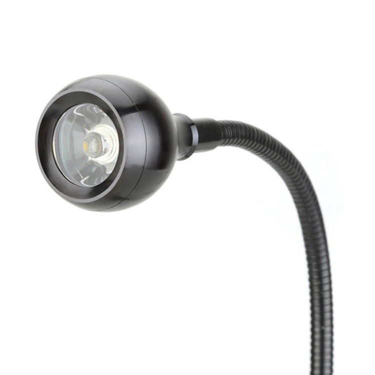 YOUOKLIGHT YK2309 1W Clip-on Desk LED Lamp Flexible Goose Neck LED Light - US Plug-11