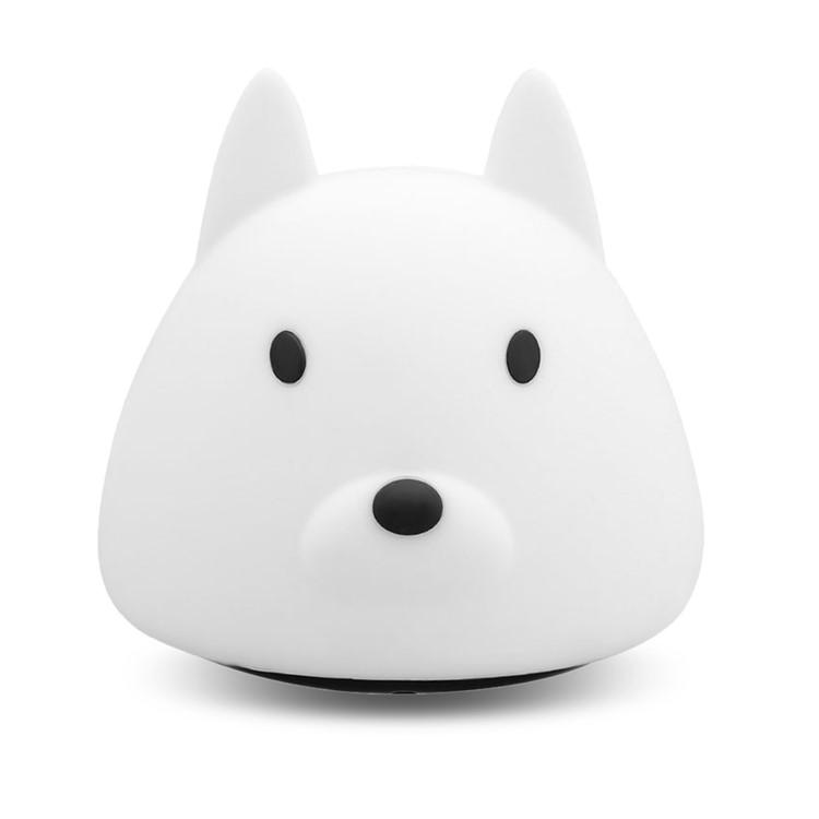 YOUOKLIGHT YK2305 Animal Dog Touch Sensor Colorful Silicone LED Night Light-2