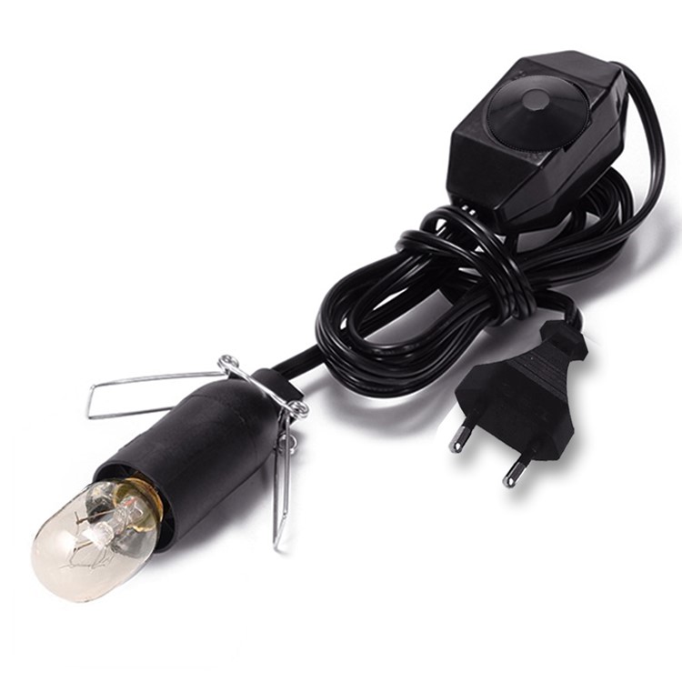 YOUOKLIGHT YK6618 E12/E14 Himalayan Salt Lamp Cord with Dimmer Switch - EU Plug-1