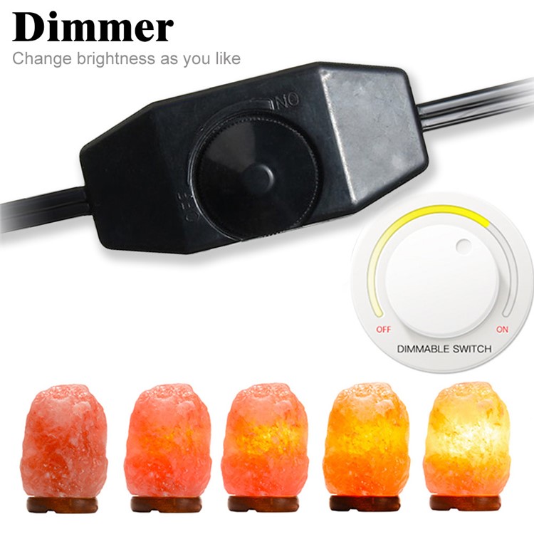 YOUOKLIGHT YK6618 E12/E14 Himalayan Salt Lamp Cord with Dimmer Switch - EU Plug-4