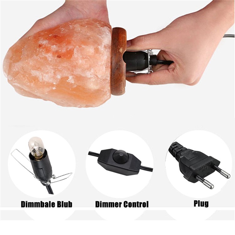 YOUOKLIGHT YK6618 E12/E14 Himalayan Salt Lamp Cord with Dimmer Switch - EU Plug-9