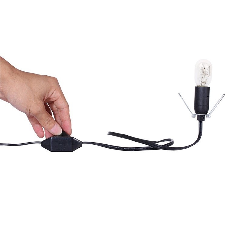 YOUOKLIGHT YK6618 E14 Cable De Reemplazo De La Lámpara De Sal Himalayo Con Interruptor Regulable - Enchufe Estadounidense-7