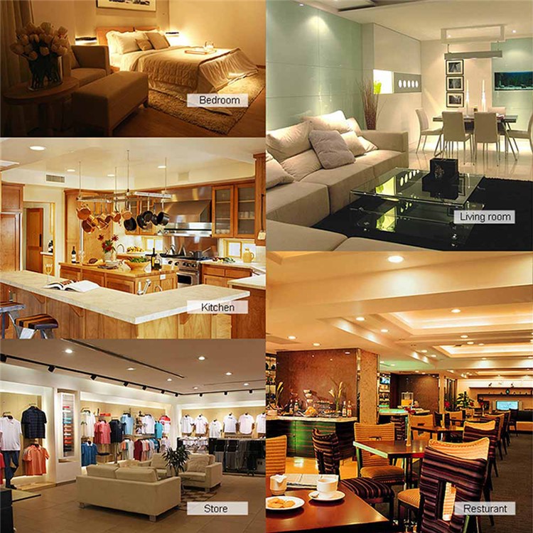 6Pcs/Set YOUOKLIGHT 3W Warm White LED Downlight Ceiling Lamp AC85-265V-12