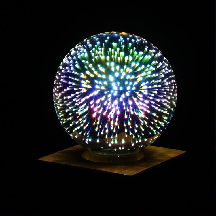 YOUOKLIGHT YK0855 E26/E27 Novelty Atmosphere 3D LED Fireworks Light Bulb, AC 85-265V-7