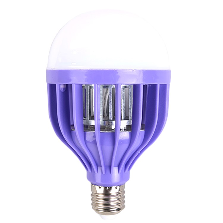 YOUOKLIGHT YK0068 12W 3-Mode Insect Fly Killer Mosquito Bug Zapper Lamp Light Bulb With E27 to EU Plug-1