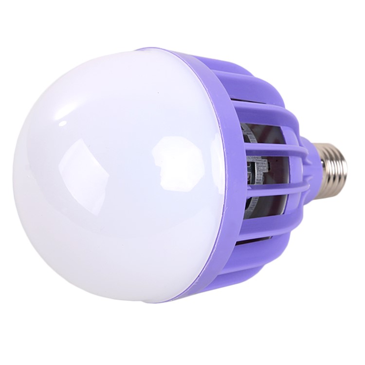 YOUOKLIGHT YK0068 12W 3-Mode Insect Fly Killer Mosquito Bug Zapper Lamp Light Bulb With E27 to EU Plug-3