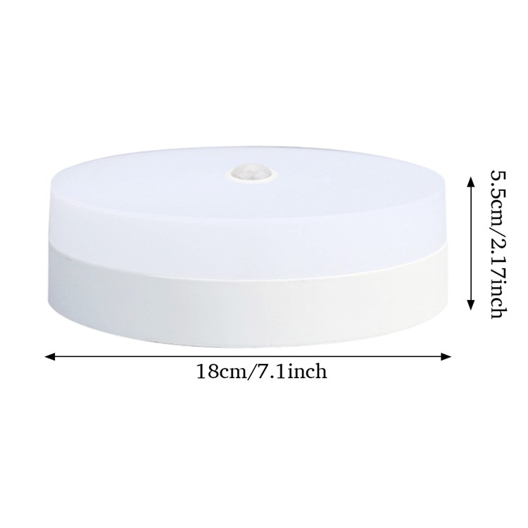 YOUOKLIGHT YK2034 LED Panel Light Motion Sensor 18W 6000K Cold White Light Ceiling Lamp-5