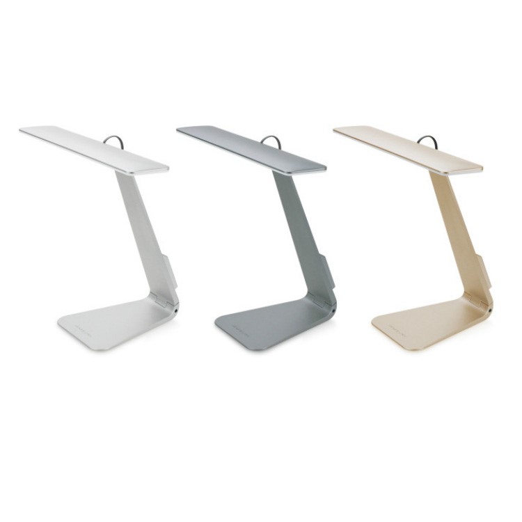 Ultra-thin Portable Folding Adjustable USB Table Eye Protection LED Desktop Lamp - Grey-2