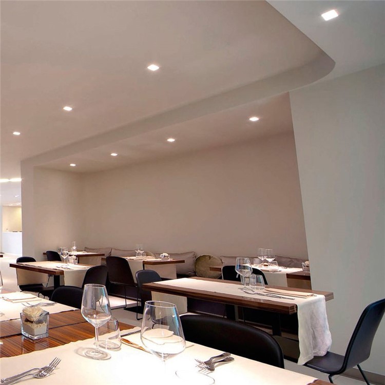 YOUOKLIGHT 3W LED Square Panel Ceiling Lamp Warm White Ultra-thin Downlight AC85-265V-10