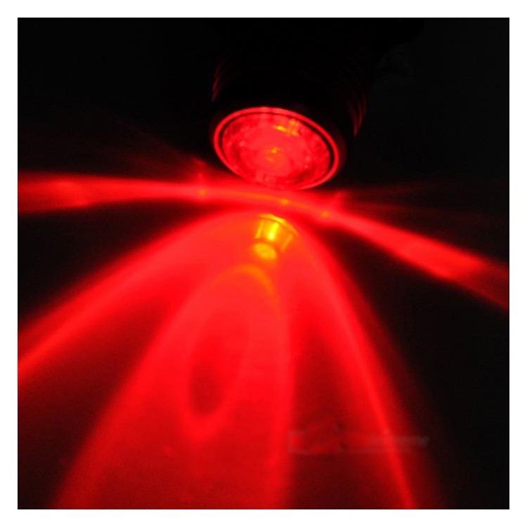 USB Rechargeable Bike Light Super Bright LED Bicycle Tail Light - Red Shell / Red Light-6