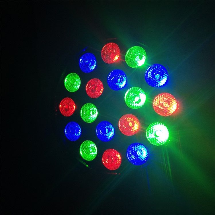 YOUOKLIGHT 18W LED Par Light RGB Magic Effect Stage Lighting with Remote Control - US Plug-19