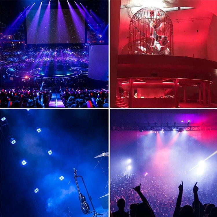 YOUOKLIGHT 18W LED Par Light RGB Magic Effect Stage Lighting with Remote Control - US Plug-21