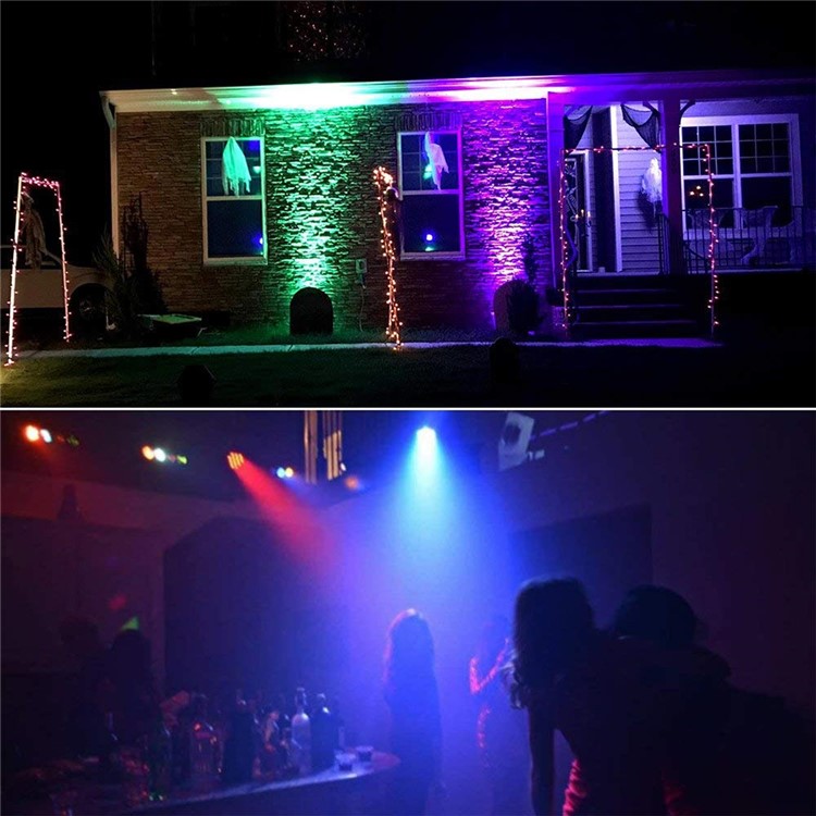 YOUOKLIGHT 18W LED Par Light RGB Magic Effect Stage Lighting with Remote Control - US Plug-5