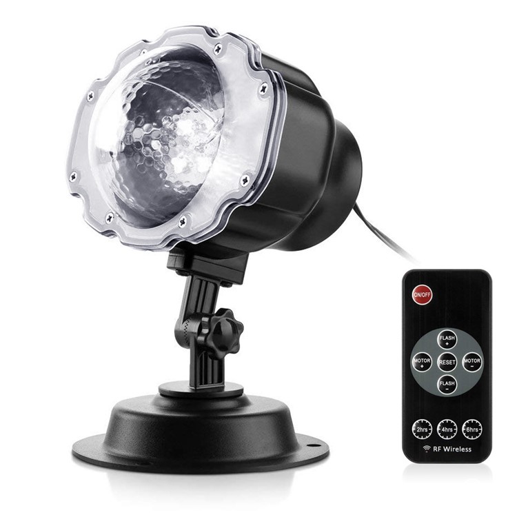 Proyectores De Luz LED YOUOKLIGHT LED Nevadas Proyector A Prueba De Agua Con Control Remoto - Enchufe Estadounidense-2
