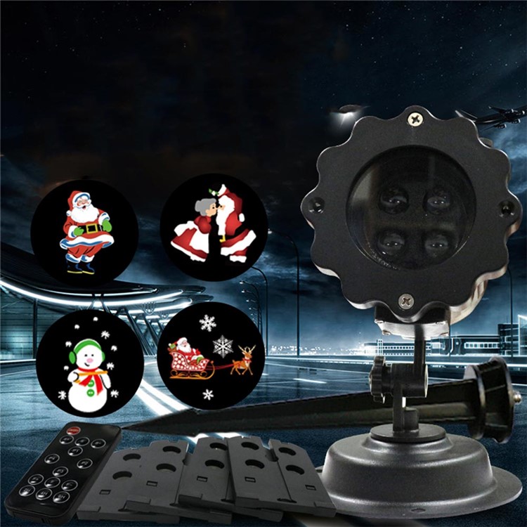 YOUOKLIGHT YK2322 Wireless Remote Control Animated Projector Lights for Christmas Halloween Holiday Party New Year - US Plug-14