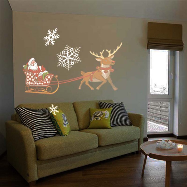 YOUOKLIGHT YK2322 Wireless Remote Control Animated Projector Lights for Christmas Halloween Holiday Party New Year - US Plug-16