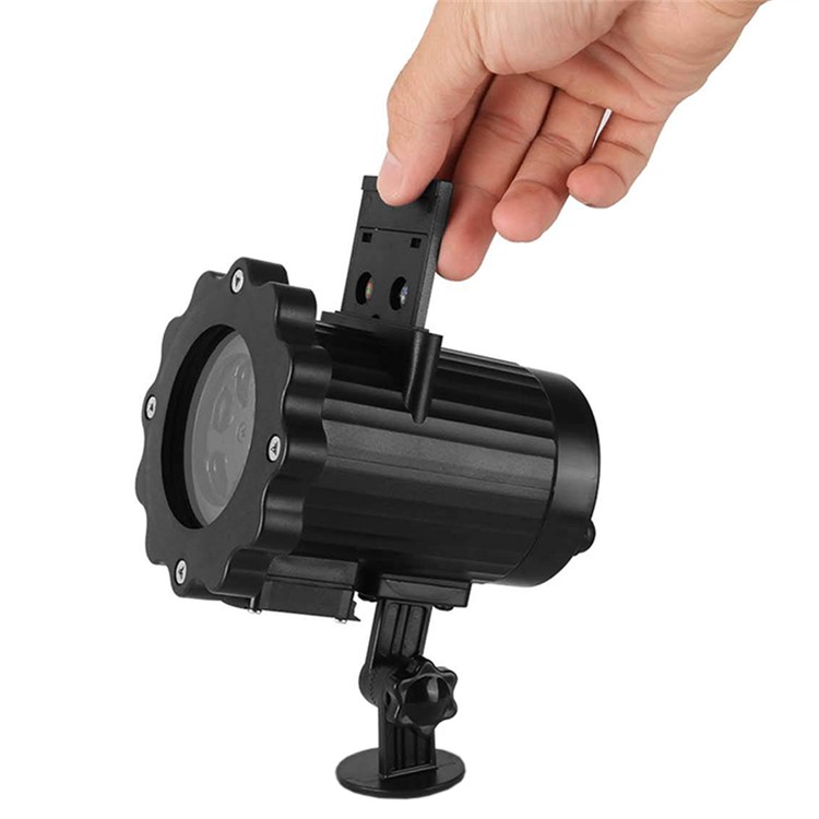 YouOKLIGHT YK2322 LED Projetor De Luz Com 4 Gobos Exclusivos Para O Natal Do Dia Das Bruxas Feriado Festa De Ano Novo - Plugue UE-3