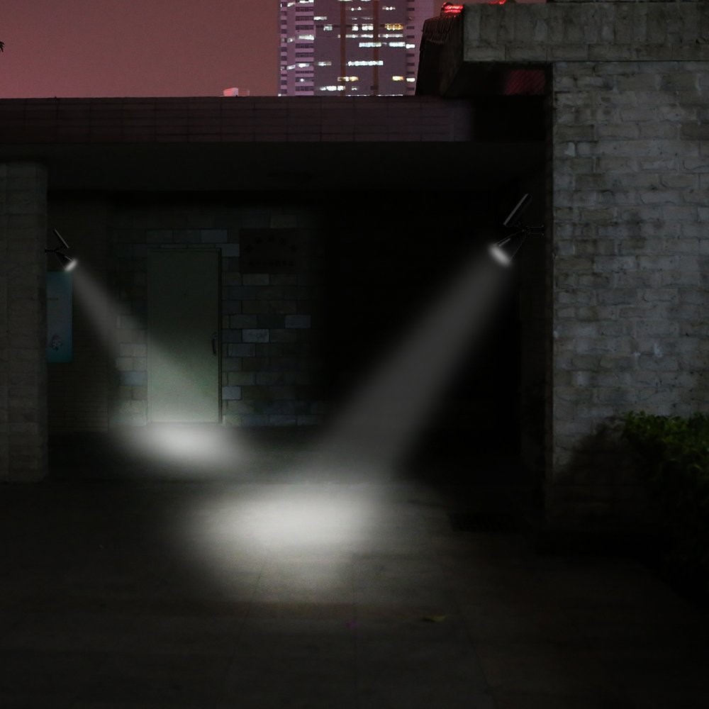 Light Control Solar LED Spotlight 200LM 6500K Waterproof Design - White-12