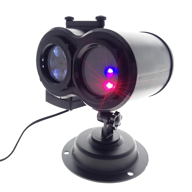 YOUOKLIGHT YK2320-EU 12 Cards LED Lawn Lamps Laser Spots Projector Holiday Party Lights - EU Plug-2