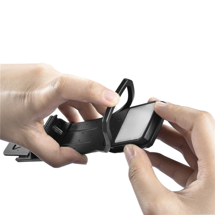 USB Aufladbare Buchleselampe LED Buchleuchte Mit Abnehmbarem Flexiblem Clip 4 Einstellbare Helligkeit-11
