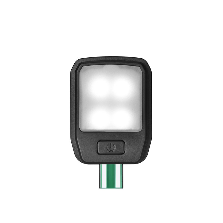 USB Aufladbare Buchleselampe LED Buchleuchte Mit Abnehmbarem Flexiblem Clip 4 Einstellbare Helligkeit-5