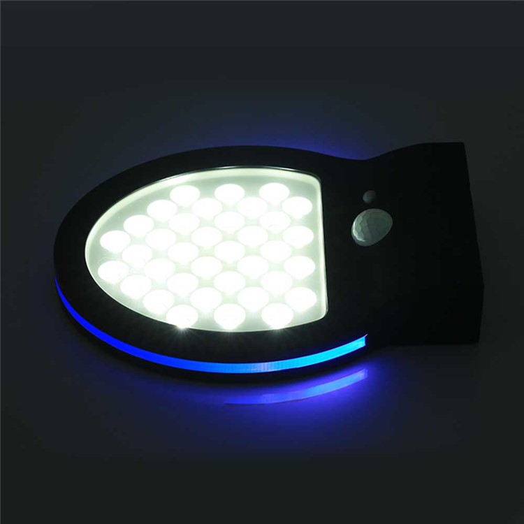 38 LEDs Solar Power PIR Motion Sensor IP66 Waterproof Wall Light Outdoor Garden Lamp-7