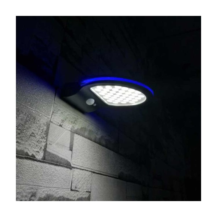 38 LEDs Solar Power PIR Motion Sensor IP66 Waterproof Wall Light Outdoor Garden Lamp-9