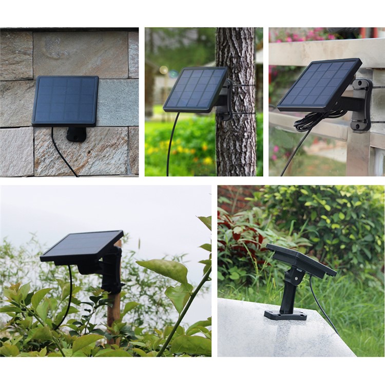 DS-9428 Solar Powered Smart Discharge Hanging Pendant Light with Stainless Steel Arc Lampshade-8