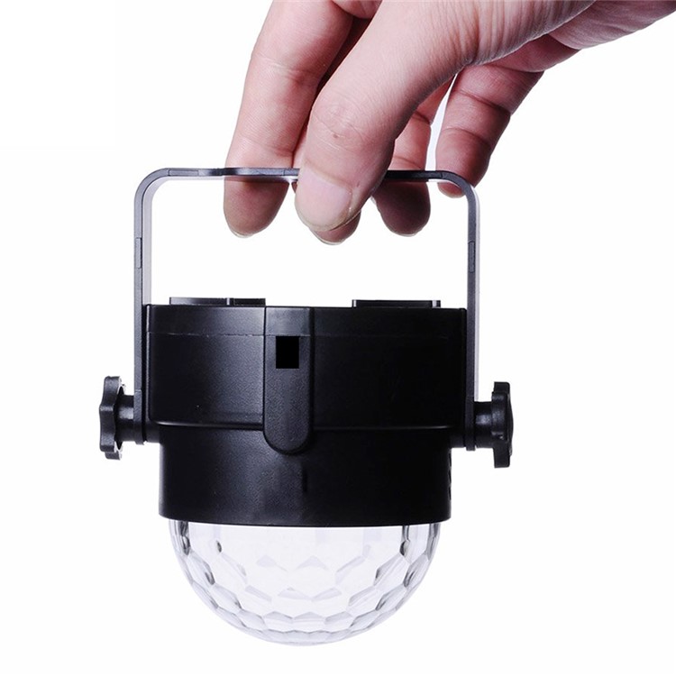 2PCS/Set YOUOKLIGHT Sound Disco Lights Party Lighting Disco Ball Speaker Strobe Rotating Lamp with Remote Control - EU Plug-6