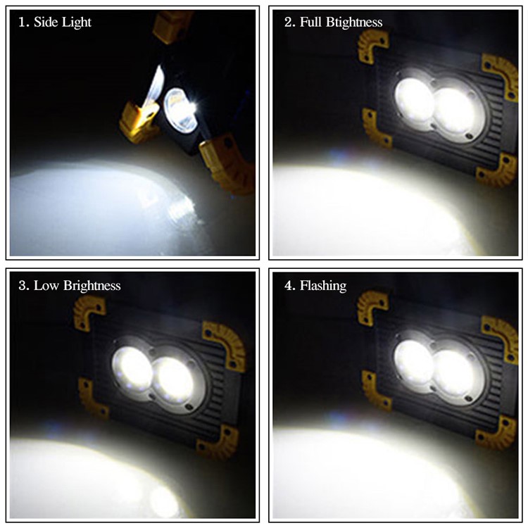 YOUOKLIGHT YK0960 20W Lampe De Travail À LED Portable Lampe De Secours À LED Étanche-14
