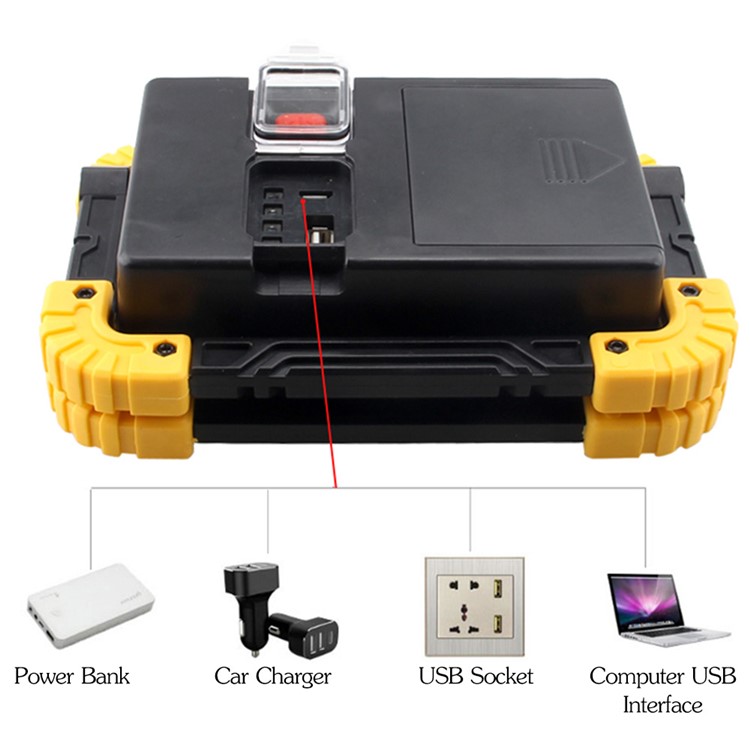 YOUOKLIGHT YK0960 20W Lampe De Travail À LED Portable Lampe De Secours À LED Étanche-4