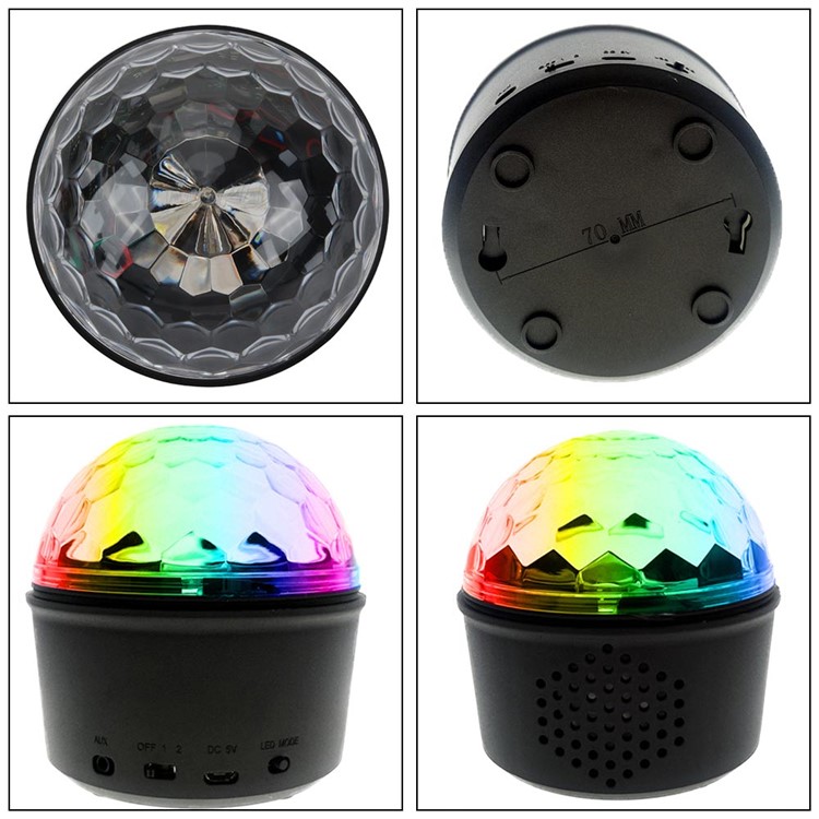 YOUOKLIGHT K23279 Bluetooth Play Music 9-Color LED Magic Ball Stage Light-10