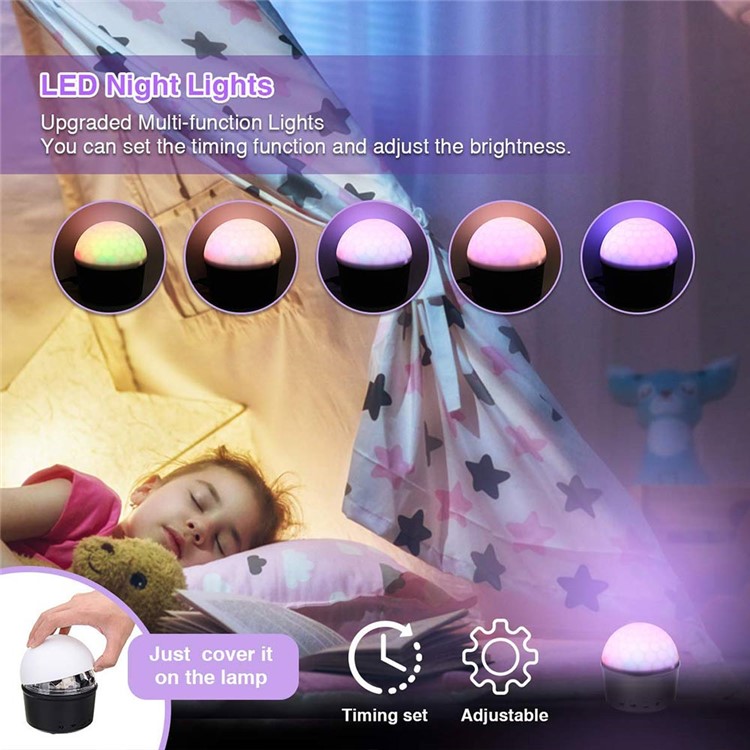 YOUOKLIGHT K23279 Bluetooth Play Music 9-Color LED Magic Ball Stage Light-3