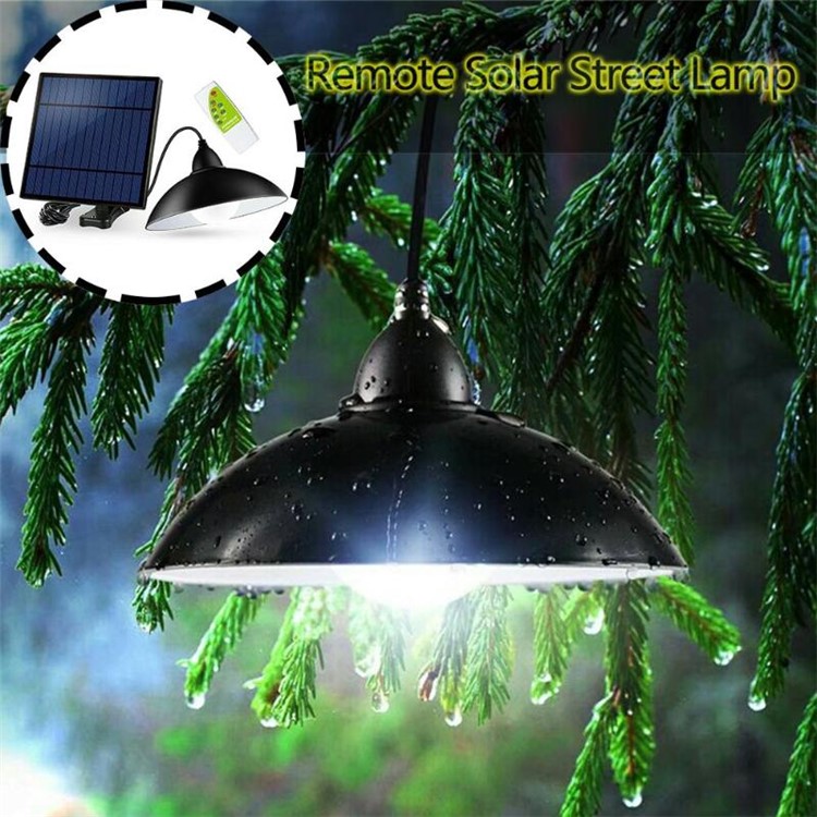 Solar Lights with 12 LED Beads and Remote Control for Indoor and Outdoor-1