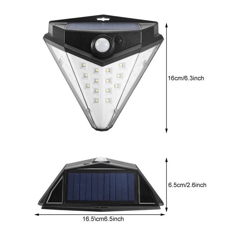 32-LED Human Body Induction Waterproof Wall Yard LED Solar Light-11