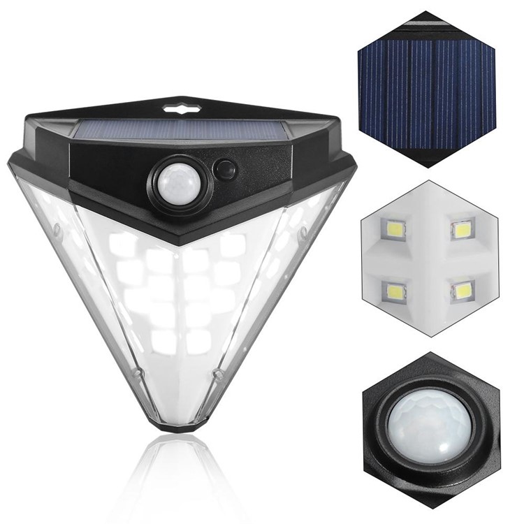 32-LED Human Body Induction Waterproof Wall Yard LED Solar Light-7