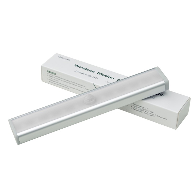 FORECUM L802 3W 10-LED PIR Motion Sensor Light Bar with Magnetic Strip-11