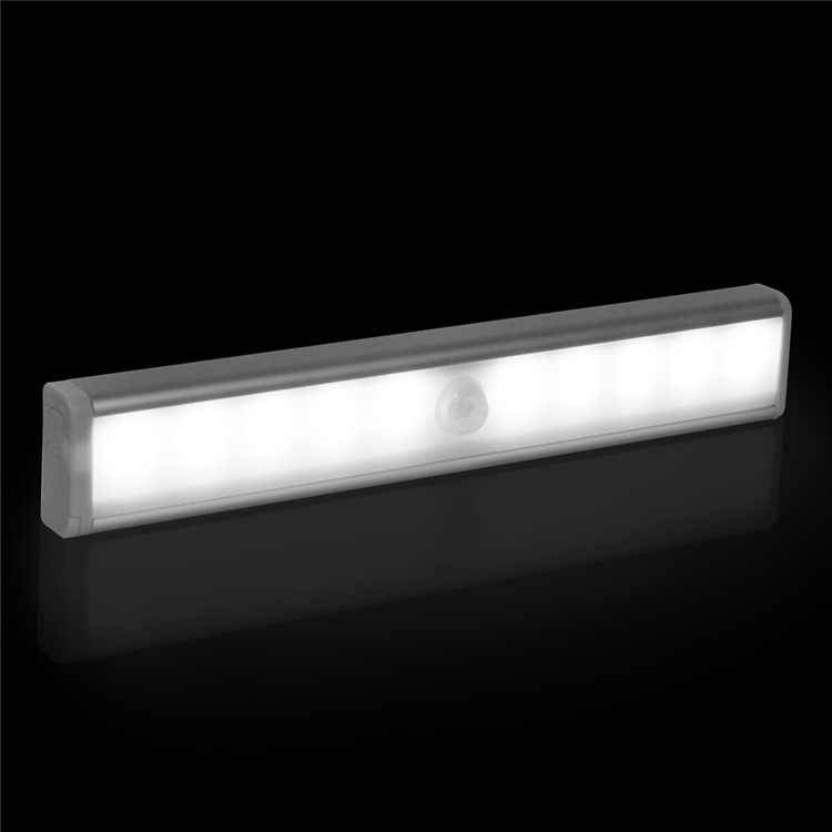 FORECUM L802 3W 10-LED PIR Motion Sensor Light Bar with Magnetic Strip-8