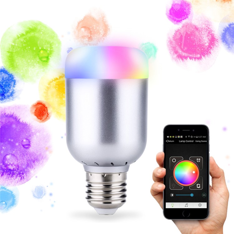 SU600 Bluetooth 4.0 Smart LED Light Bulb APP Control for Home Office