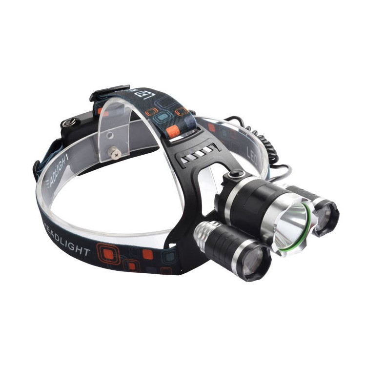 Faro Al Aire Libre Brillante 1600LM 20W CREE LED Con 2 Baterías Y Cargador De Pared - Enchufe De La UE-1