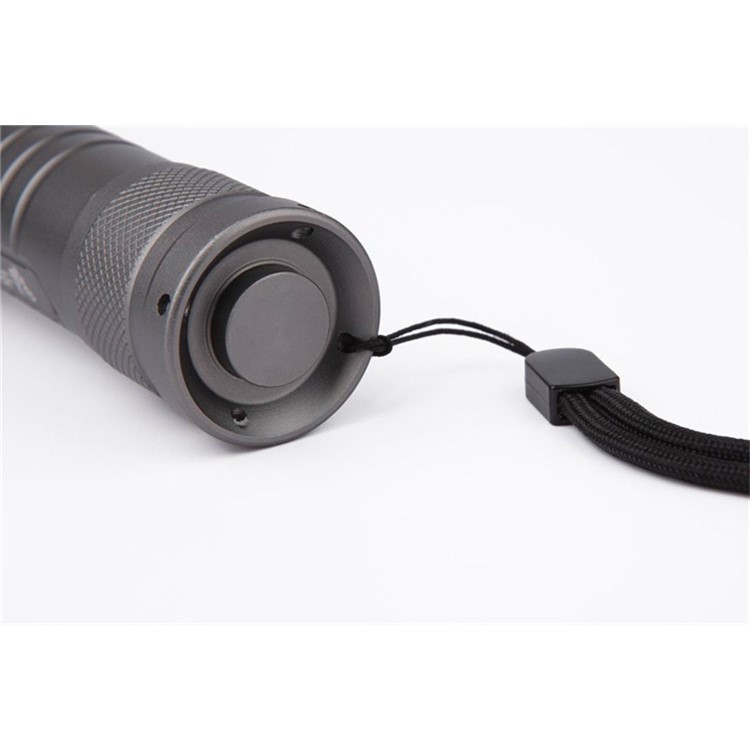 Adjustable Focus CREE XM-L T6 2000 Lumens LED Light Flashlight Torch Lantern - Grey-6