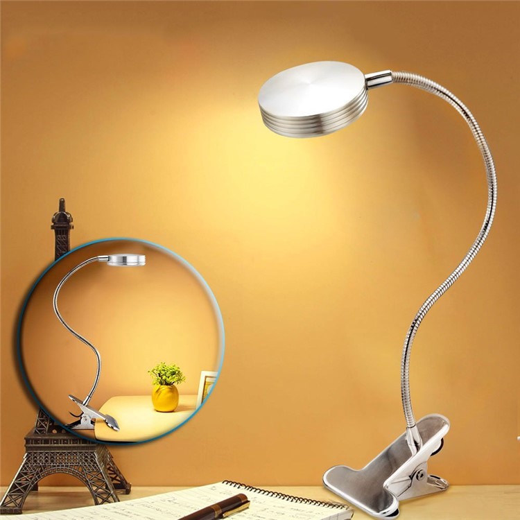 Clip On Dimmable Led Desktop Lamp Reading Light Warm White Tvc Clip On Dimmable Led Desktop Lamp Reading Light Warm White 1