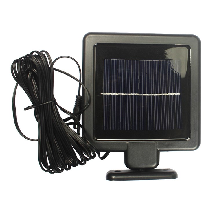 Dual Head 22 LED Solar Powered Motion Sensor PIR Security Light A56 - Black-2